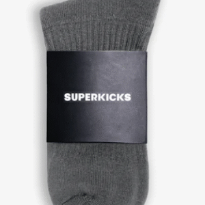 GREY CREW SOCKS